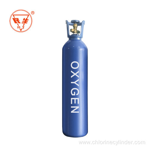 High pressure industrial oxygen cylinder